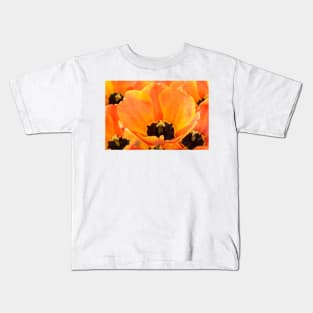 Tulipa &#39;Apeldoorn&#39;s Elite&#39; Darwin Hybrid Group Tulip Kids T-Shirt